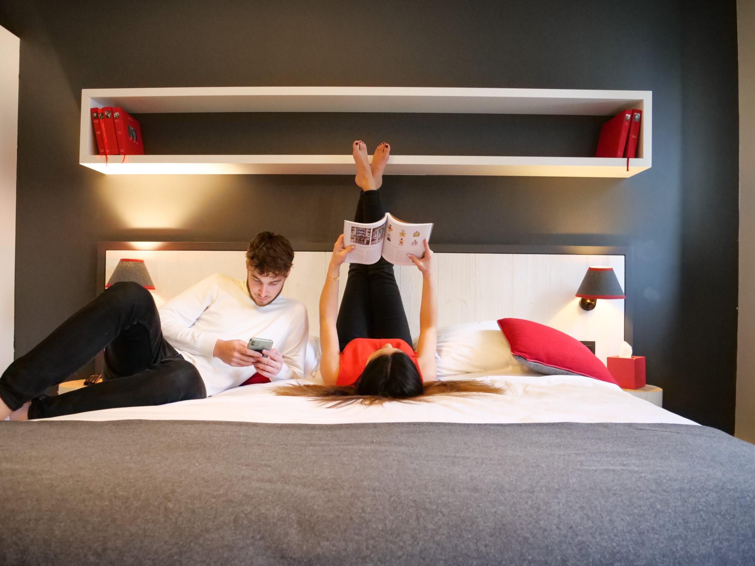 Superior double room at Hôtel Le Faucigny, Chamonix, France