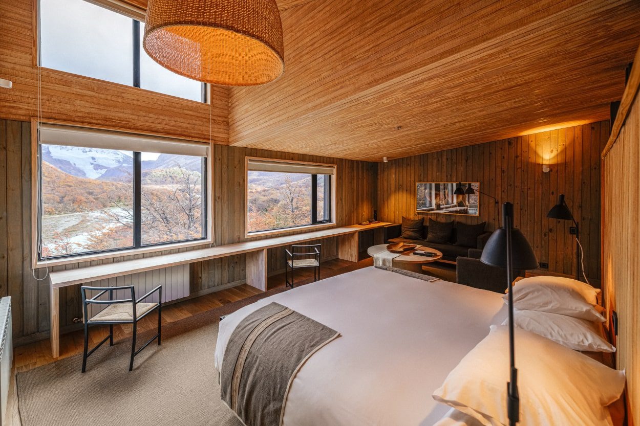 Spa at Explora El Chaltén, Patagonia, Argentina