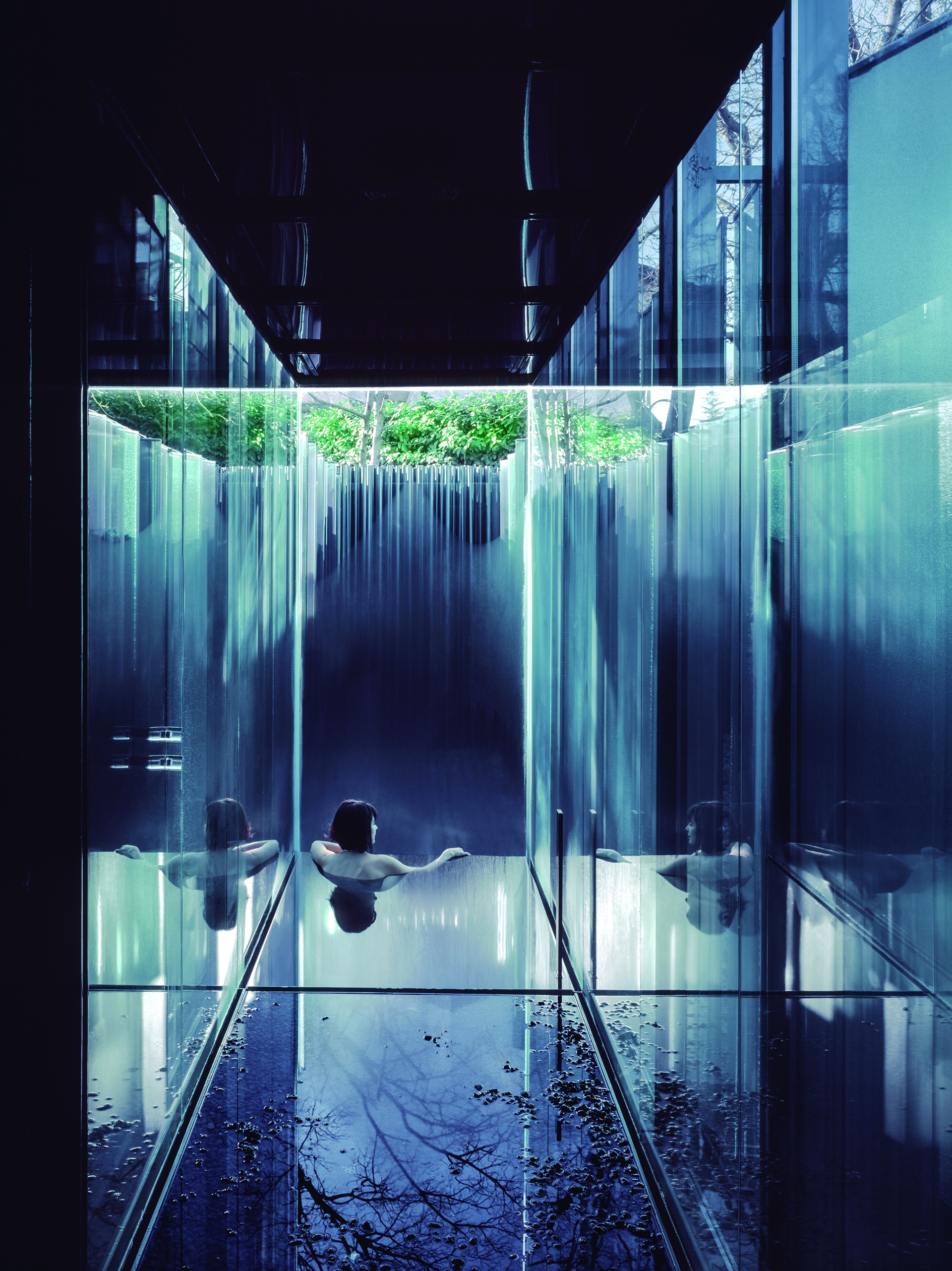 Interior at Les Cols Pavellons, Olot, Spain