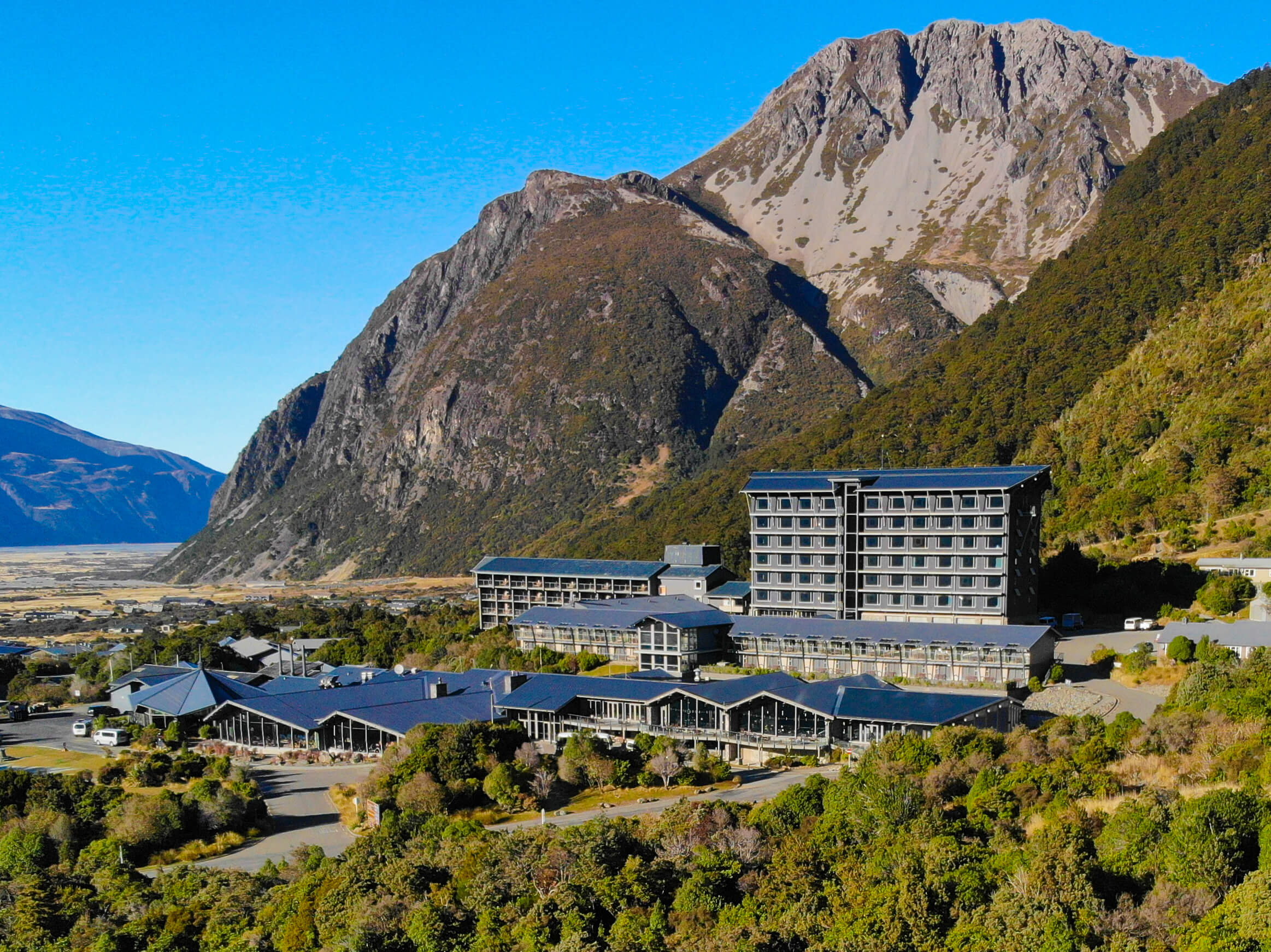 The Hermitage Hotel in Aoraki/Mount Cook National Park