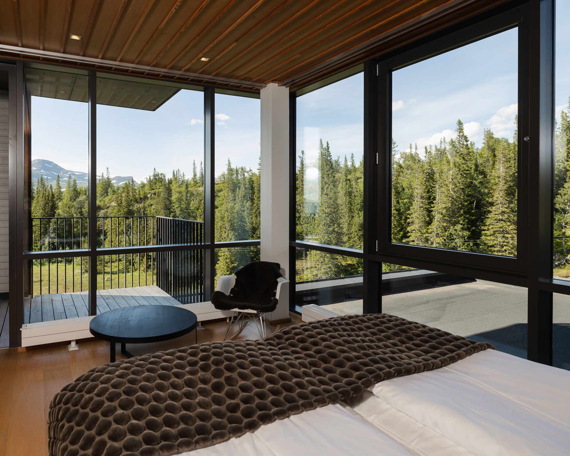Guest room at Copperhill Mountain Lodge, Åre, Sweden
