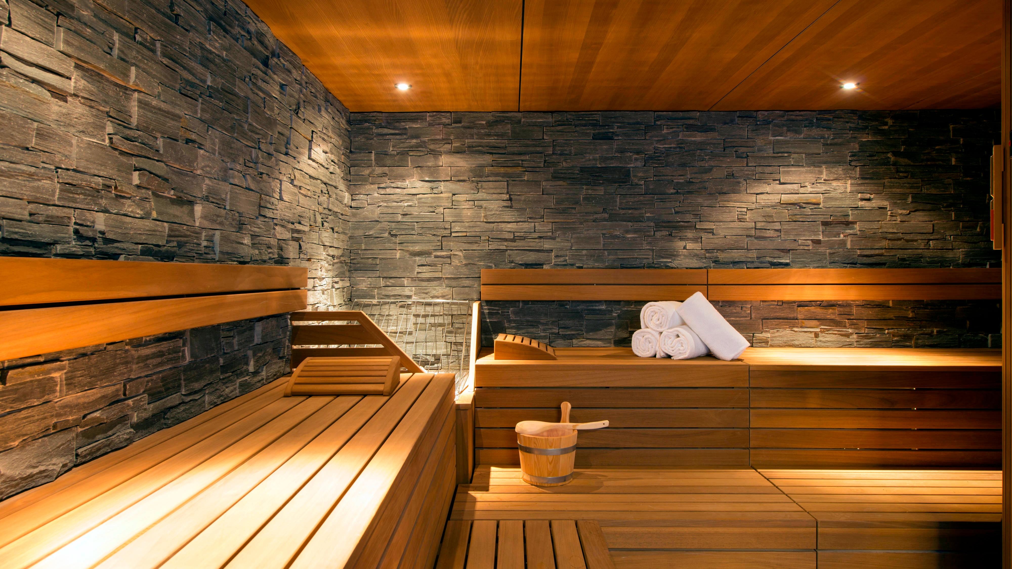AWAY Spa sauna at W Verbier, Verbier, Switzerland