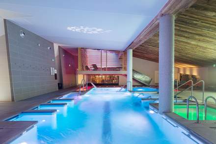 The spa at Le Chabichou, Courchevel, France