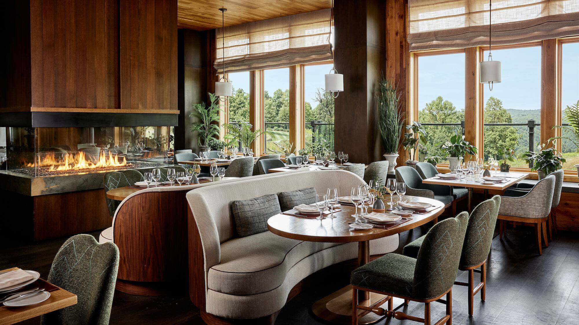 Dining at Primland