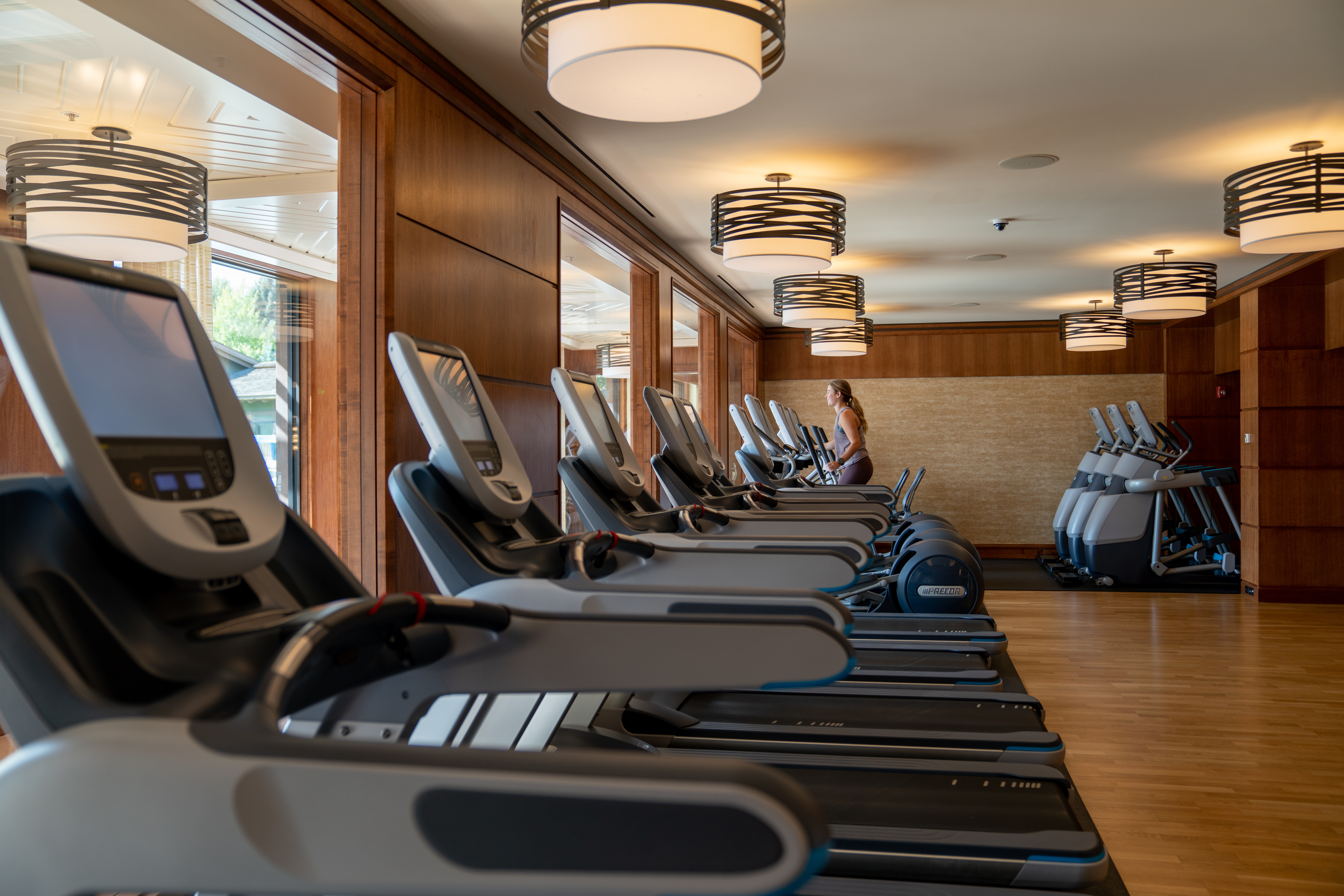 Lodge fitness center, Sun Valley Lodge, Sun Valley, USA