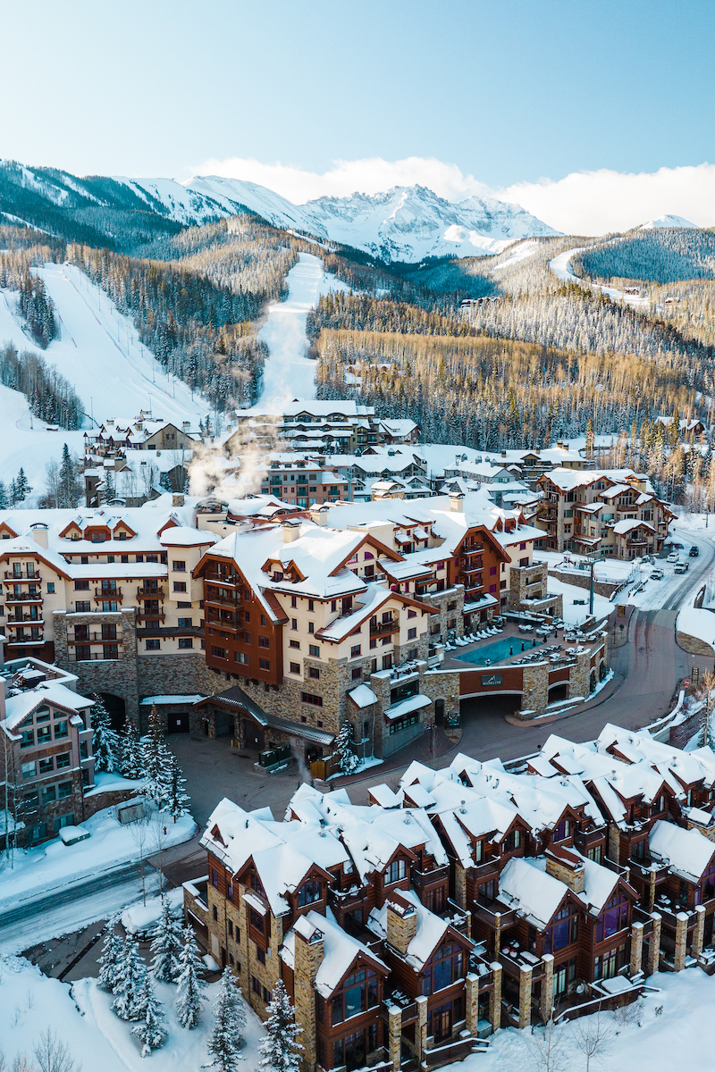 Madeline Hotel & Residences in its Telluride mountain setting