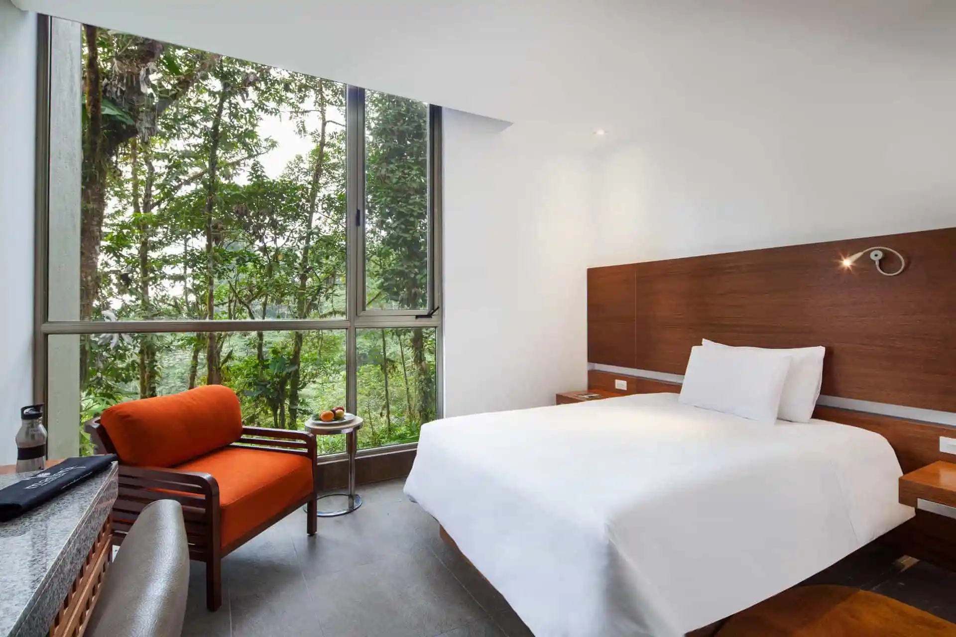 Wayra guest room at Mashpi Lodge, Ecuador