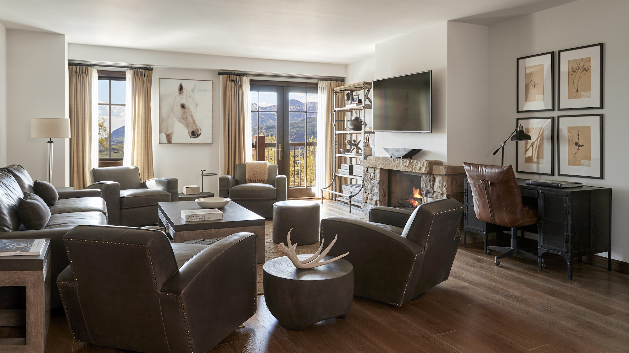A guest room at Madeline Hotel & Residences, Telluride, USA