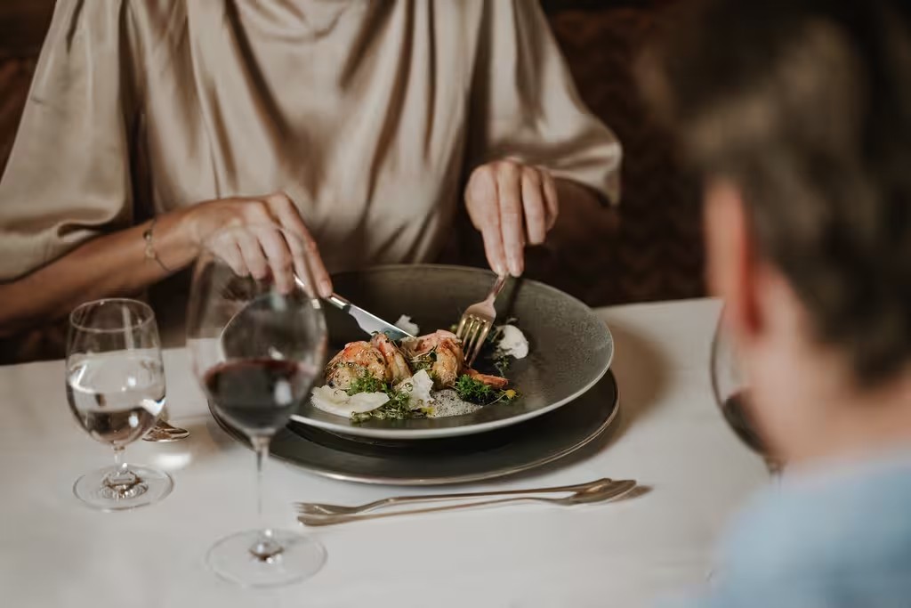 Dining at Schlosshotel Fiss