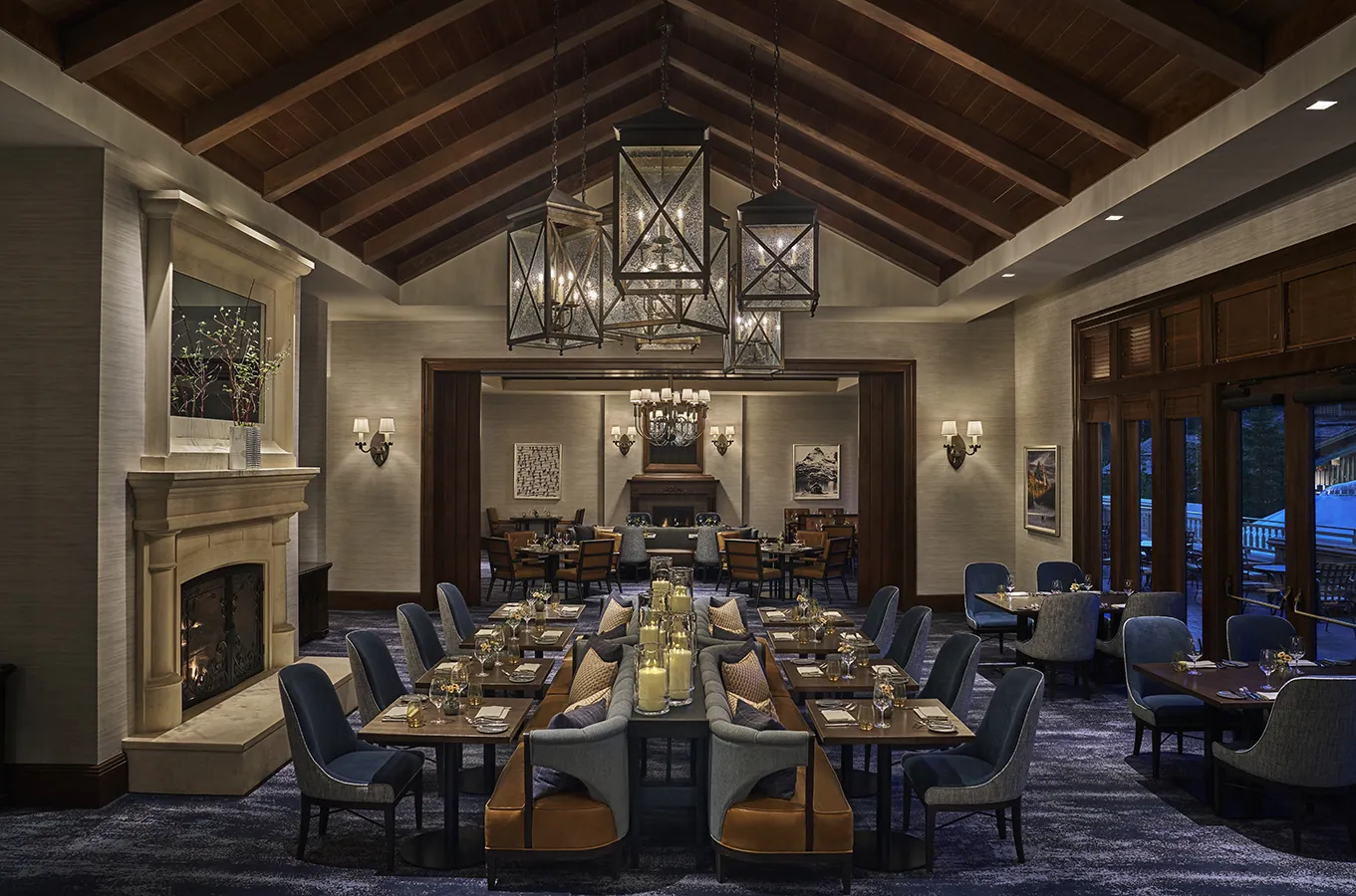 Apex dining room at Montage Deer Valley, Utah, USA