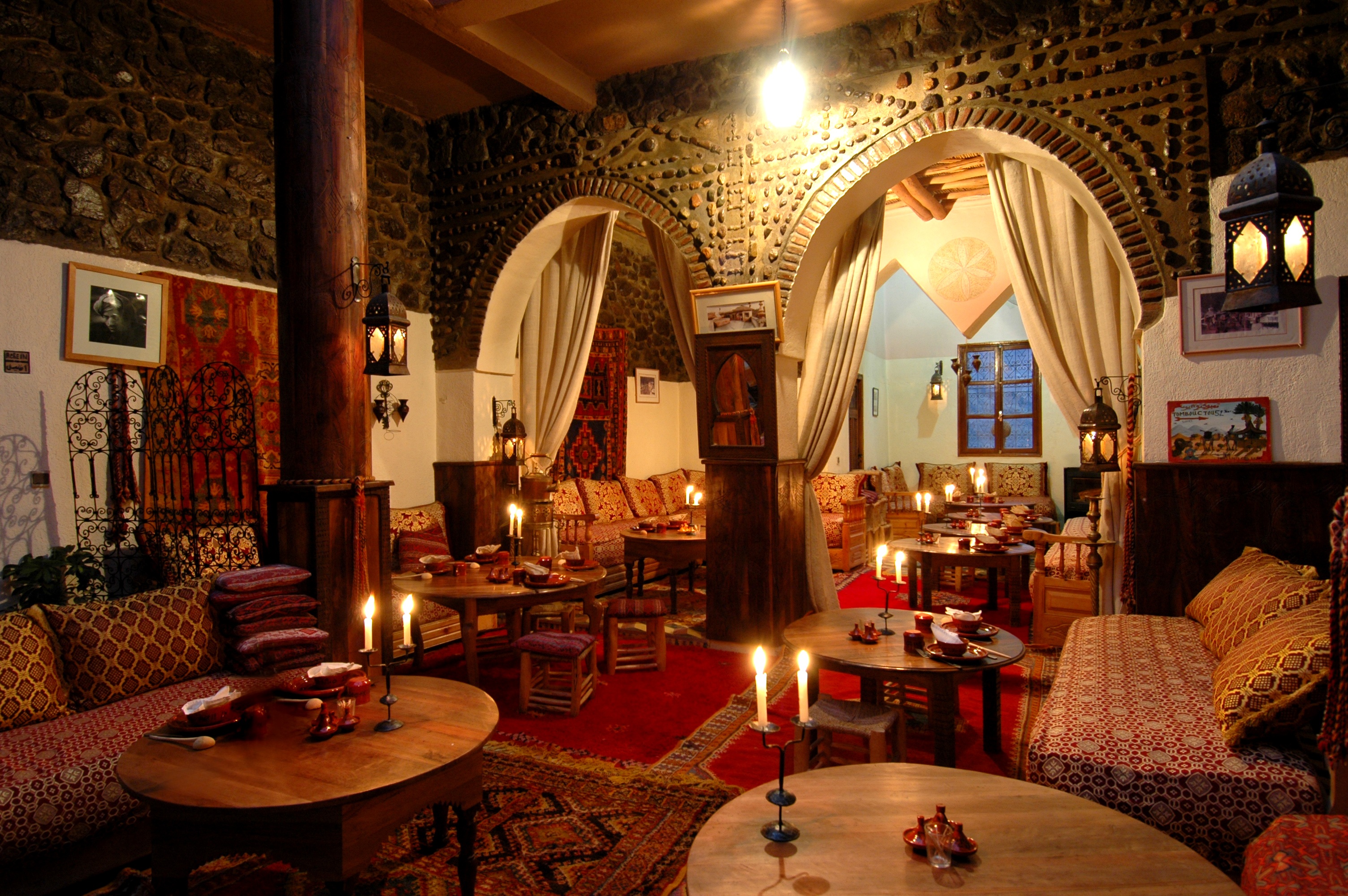 Kasbah du Toubkal lounge