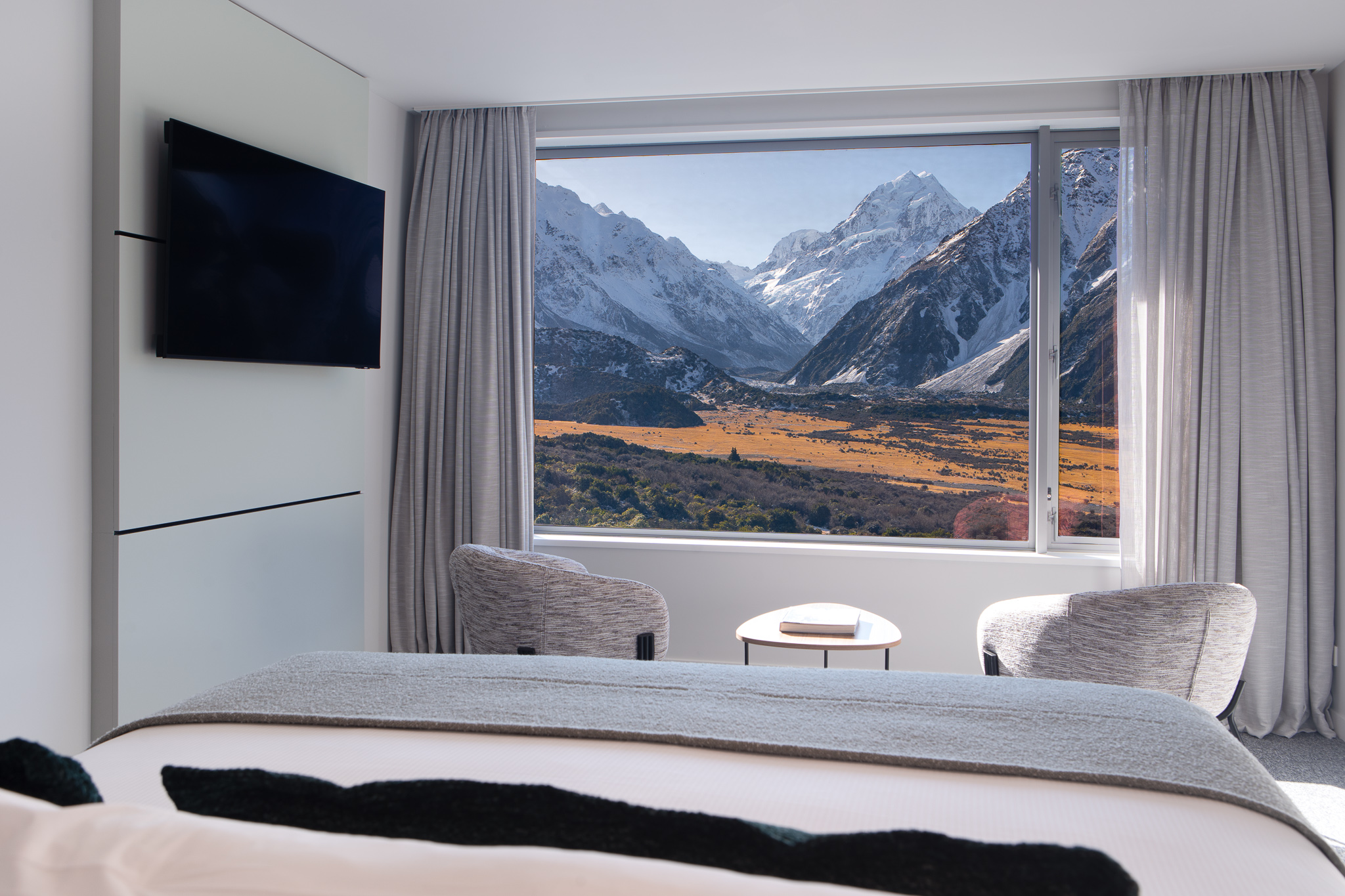 Premium guest room at The Hermitage Hotel